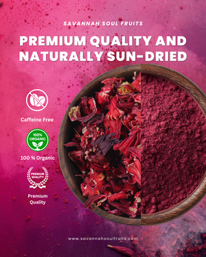 Savannah Soul Organic Hibiscus Powder Pack of 2