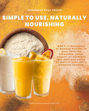 Organic Baobab Powder Pack of 2