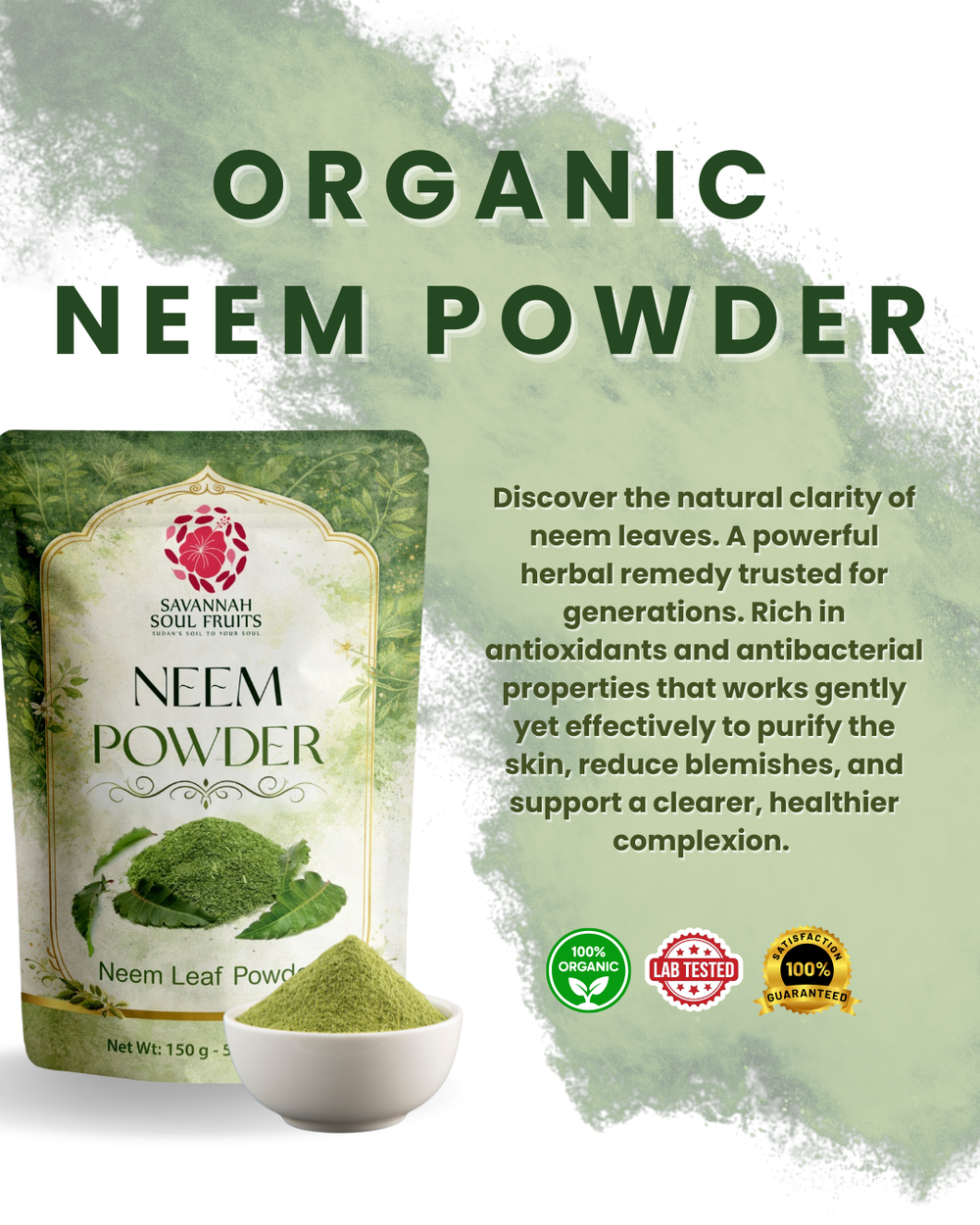 Savannah Soul Fruits Neem Powder