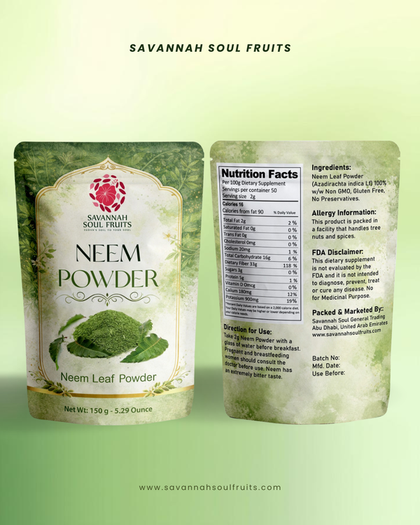 Savannah Soul Fruits Neem Powder