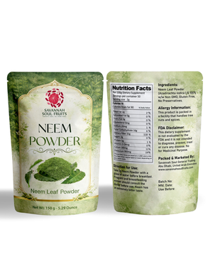 Savannah Soul Fruits Neem Powder