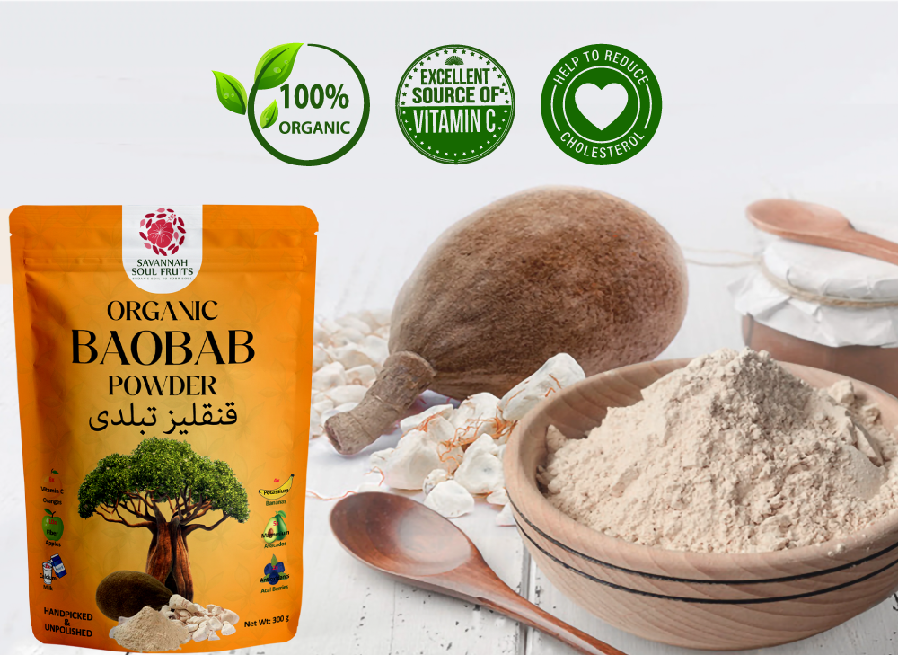 Organic Baobab Powder – Savannah Soul Fruits