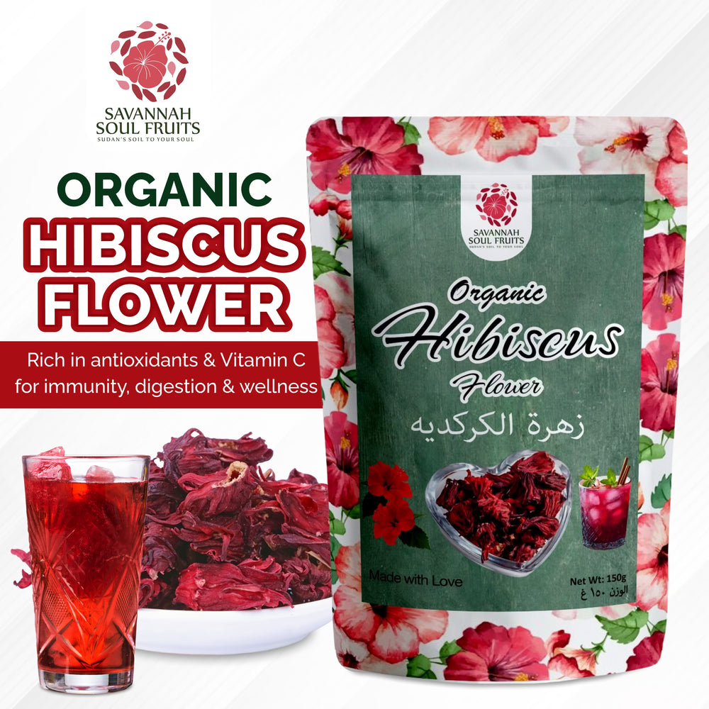 Organic Hibiscus Flowers