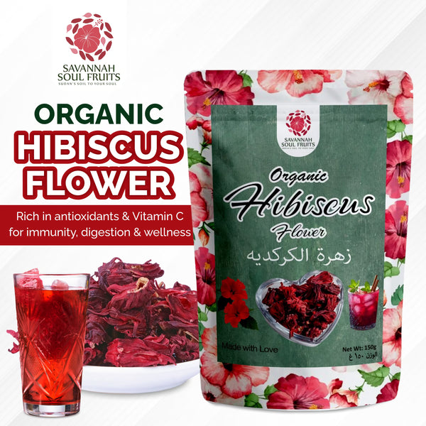 Organic Hibiscus Flowers