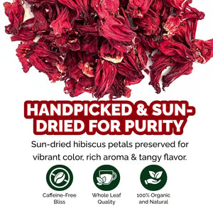 Organic Hibiscus Flowers