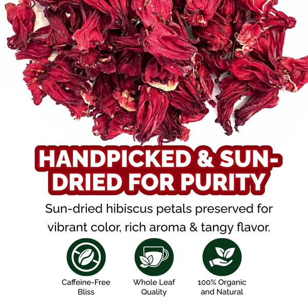 Organic Hibiscus Flowers