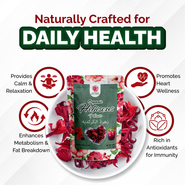 Organic Hibiscus Flowers