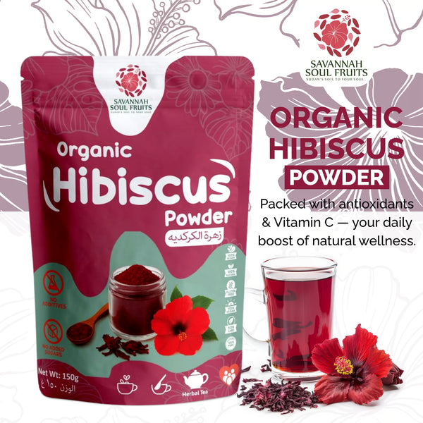 Savannah Soul Organic Hibiscus Powder