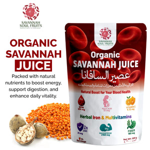 Organic Savannah Juice Pack of 4