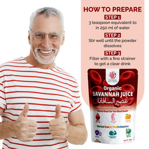 Organic Savannah Juice Pack of 4